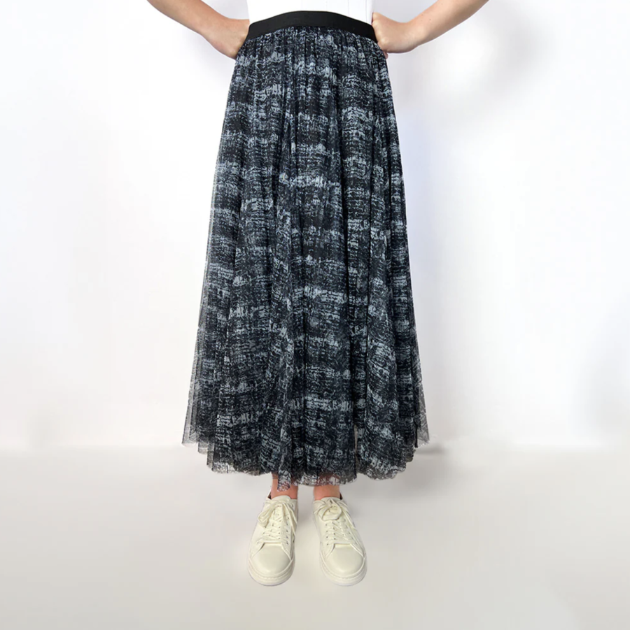 Grey Marl Swan Lake Tulle